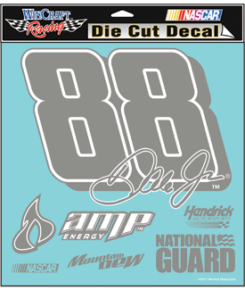 2008 Dale Earnhardt Jr AMP/National Guard Diecut Decal